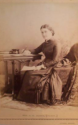 Young Isabella Alden in an undated photo
