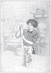 Borax ad 1915 cleaning laces