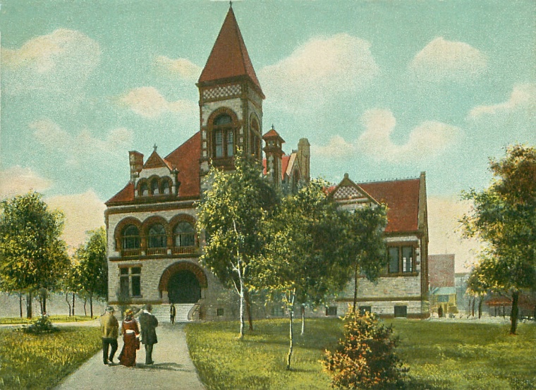 Public Library in Dayton, Ohio, 1906