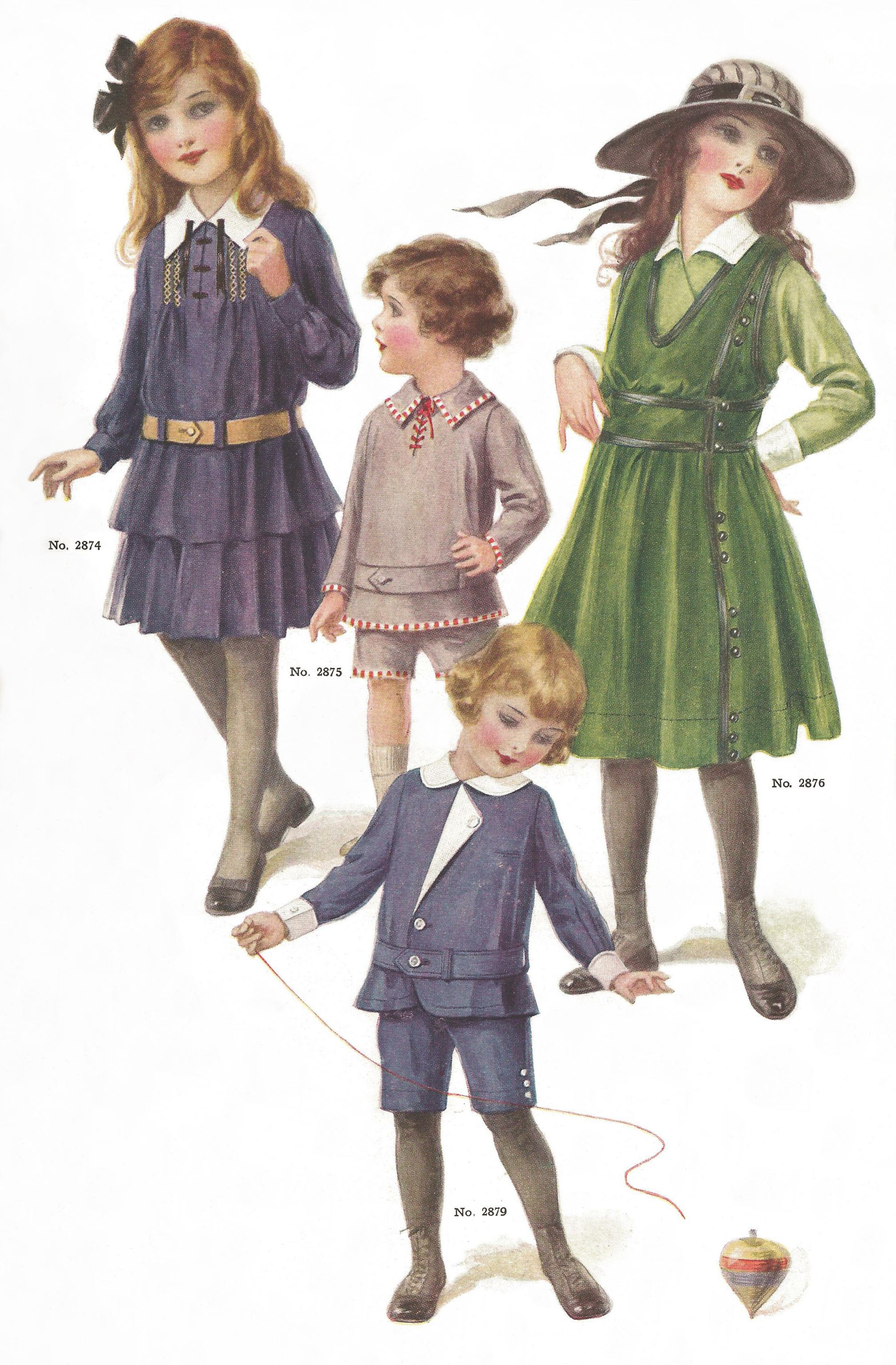 Children 1915 set c