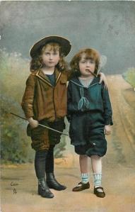 A 1903 hand-colored photgraph