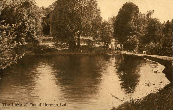 The Lake at Mount Hermon, 1913.